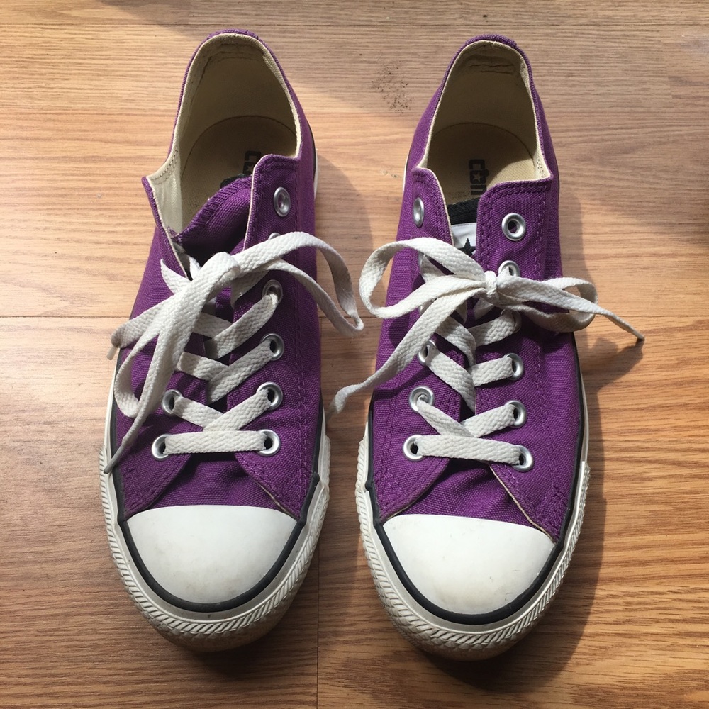 Purple Converse